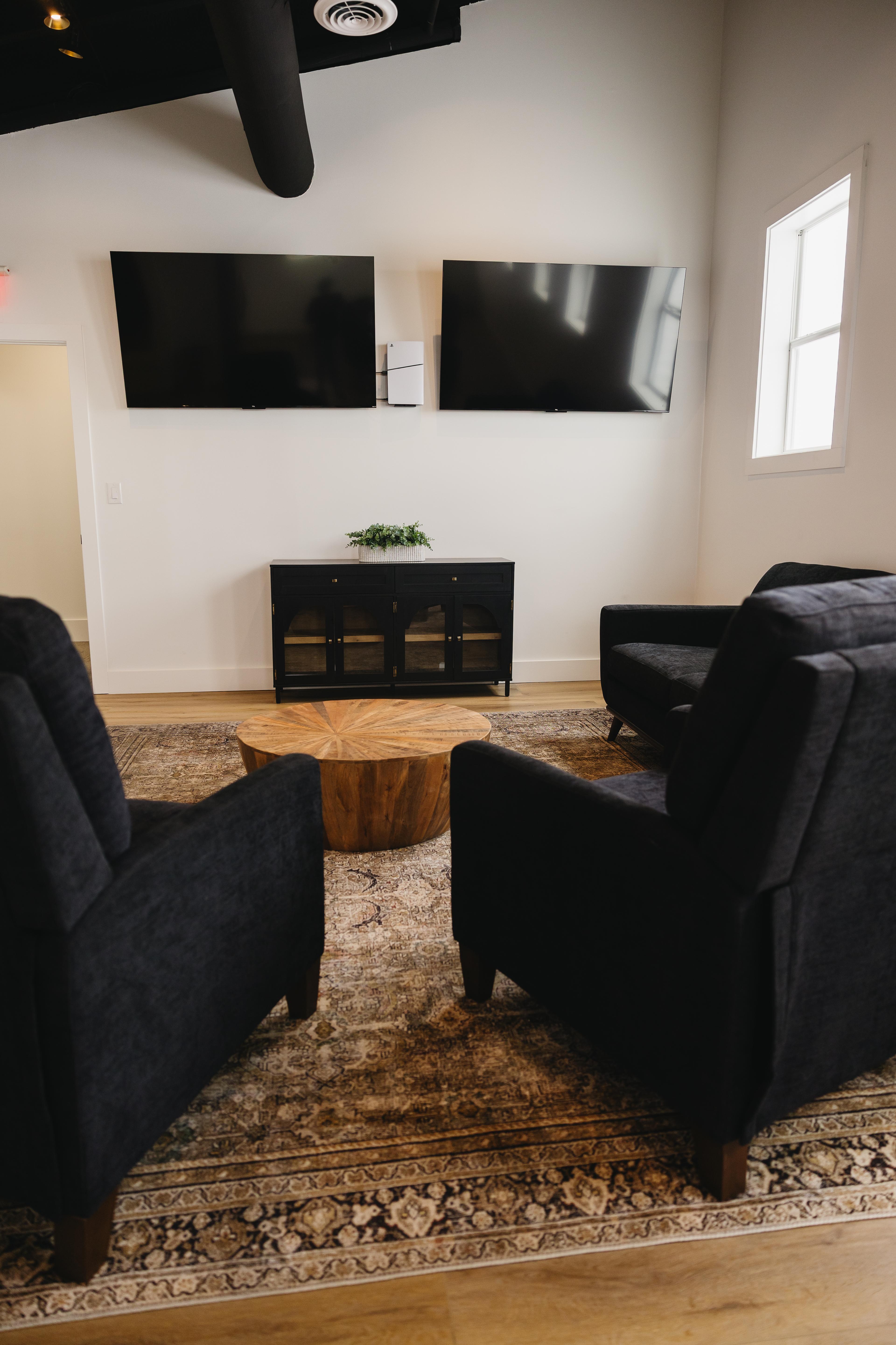 Luxurious reception area